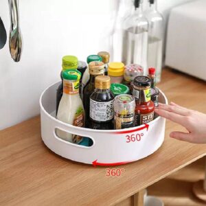 Rotating tray with box